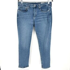 Rag & Bone Dre Low Rise Slim Boyfriend Ankle Jeans Size 29 Quartz Medium Wash